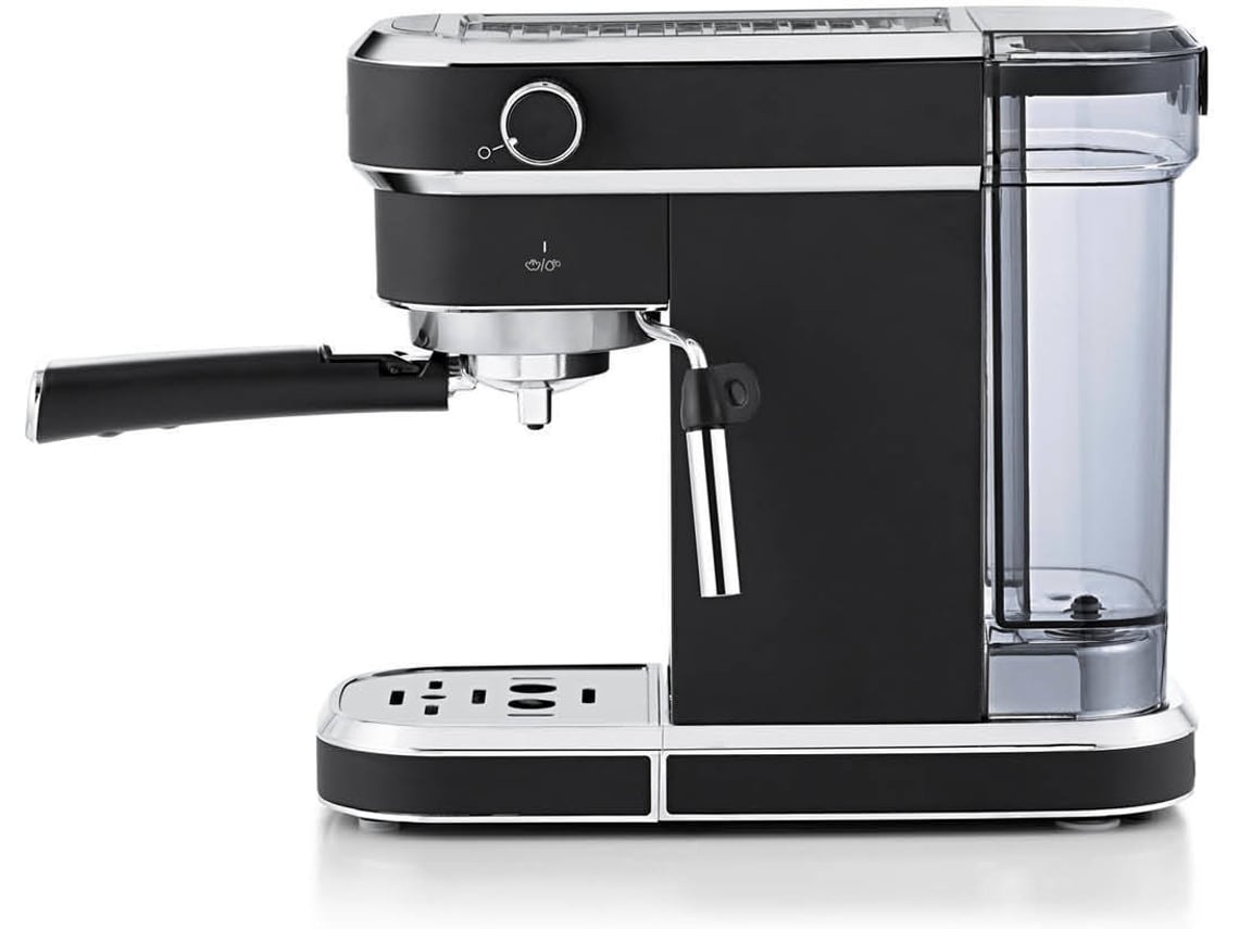 Cafetera FLAMA 1266FL NEGRO (20 bar - Café Molido y monodosis)